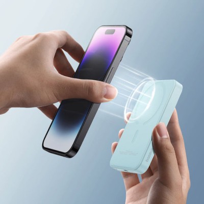 Baseues Magnetic Mini Powerbank 5000mAh 20W Blue